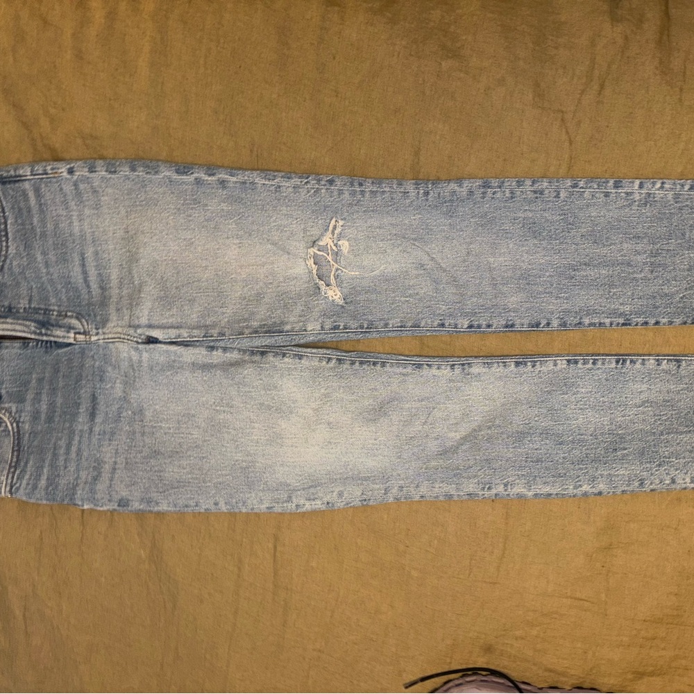 Madewell Light Wash straight Jeans
